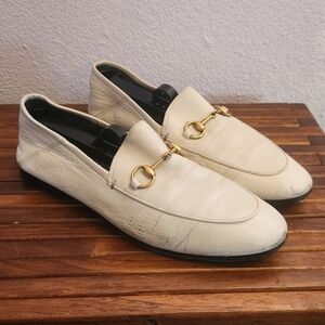 Gucci Brixton Horsebit-Detailed Leather Loafers